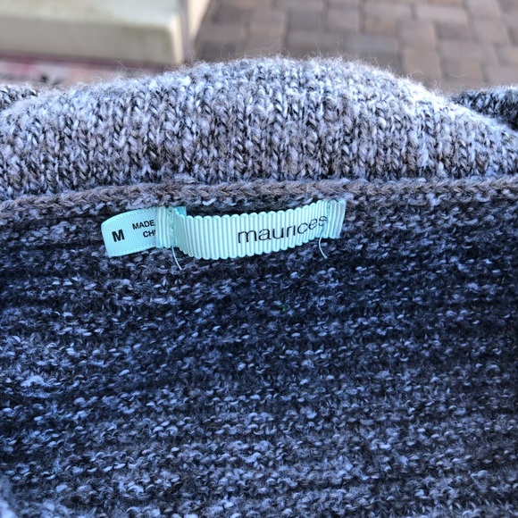 Brown and cream color ombré sweater vest - Picture 5 of 5